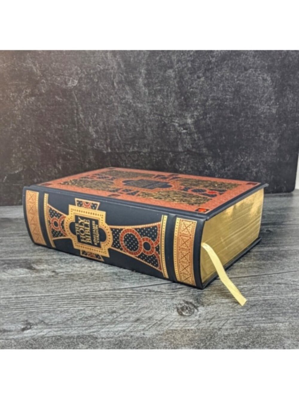 Barnes & Noble Collectible Classics King James Version Family Holy Bible ORNATE - Picture 4 of 12